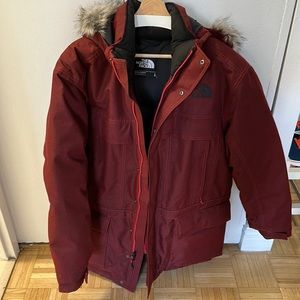 North Face Large Men’s Parka Extra Warm 550 Fill Power